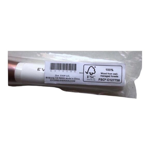 Ever Beauty NIP FACE 2 BRUSH Beveled Edge Wide Edge Foundation Brush - Picture 7 of 14